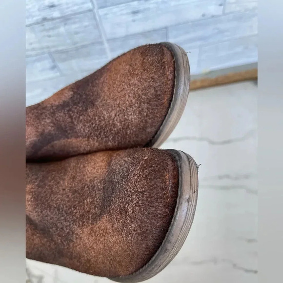 Circle G by Corral Ladies Brown Cutout Bootie 9 - Picture 8 of 8